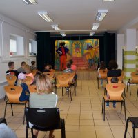 Zobacz w powiększeniu: Teatr „Blaszany Bębenek” Szkoła Pana Kleksa - Świetlica Baranów (6)